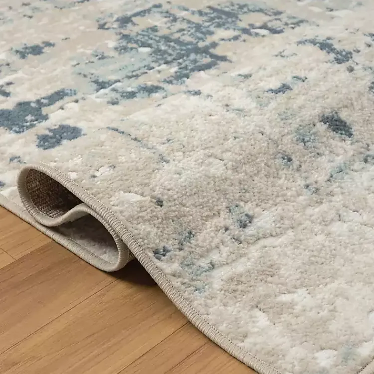 Area Rugs-Kirklands Home Blue Avalon Abstract Pattern Area Rug, 4x6