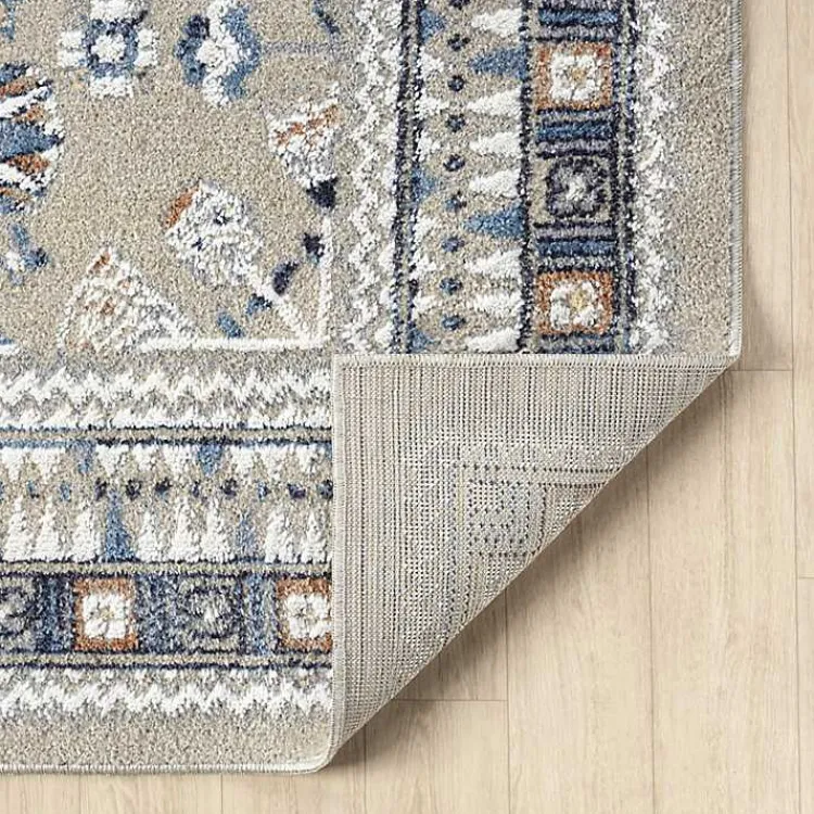 Accent Rugs-Kirklands Home Vista Blue Beige Accent Rug, 2x3