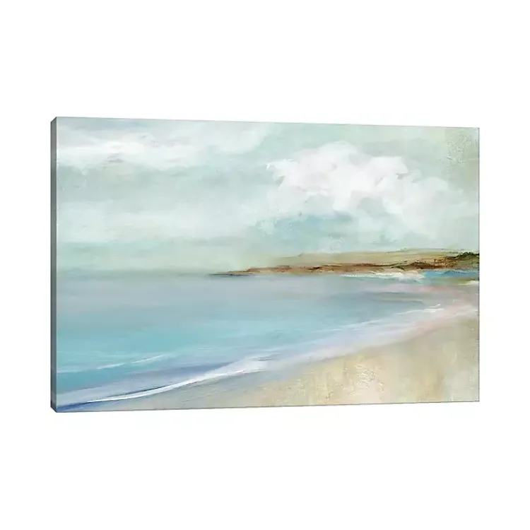 Canvas Art-Kirklands Home Secluded Beach Canvas Art Print Multi