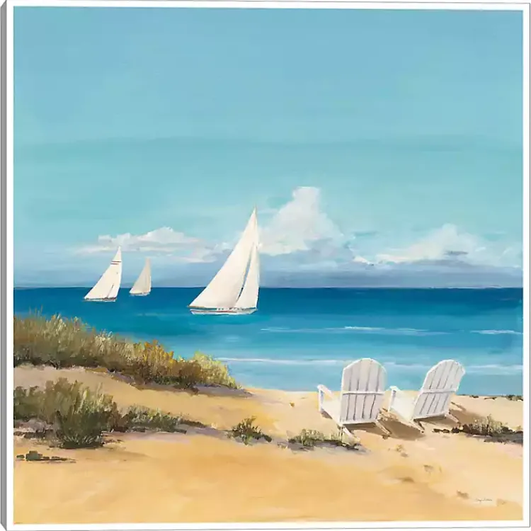 Canvas Art-Kirklands Home Setting Sail Framed Canvas Art Print