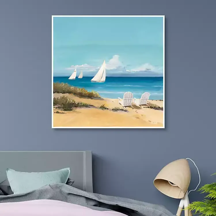 Canvas Art-Kirklands Home Setting Sail Framed Canvas Art Print