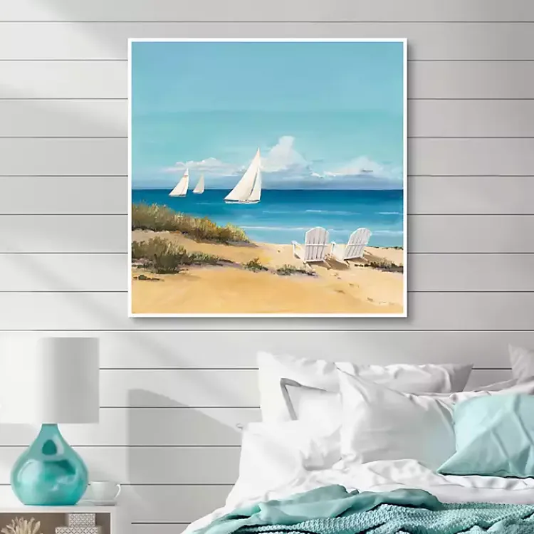 Canvas Art-Kirklands Home Setting Sail Framed Canvas Art Print