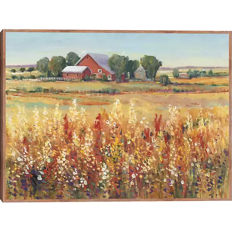 Canvas Art-Kirklands Home Country Views Framed Canvas Art Print