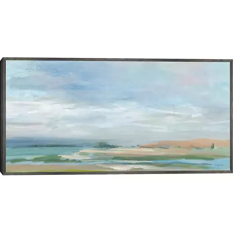 Canvas Art-Kirklands Home Sky From The Bay Framed Canvas Art Print Multi