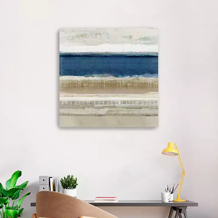 Canvas Art-Kirklands Home Sandy Blues Canvas Art Print