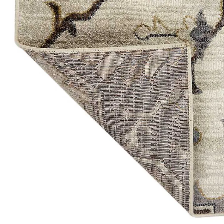 Area Rugs-Kirklands Home Jordan Eva Medallion Runner, 2x10