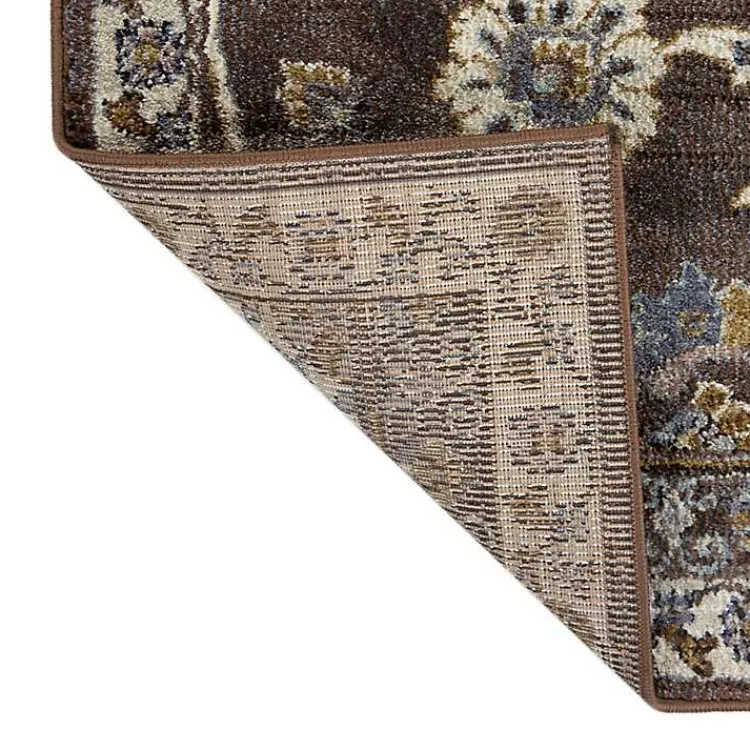 Area Rugs-Kirklands Home Jordan Bea Area Rug, 7x10 Brown