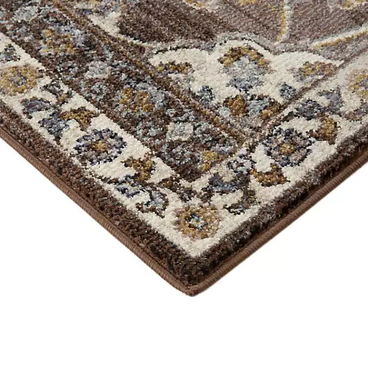 Area Rugs-Kirklands Home Jordan Bea Area Rug, 7x10 Brown