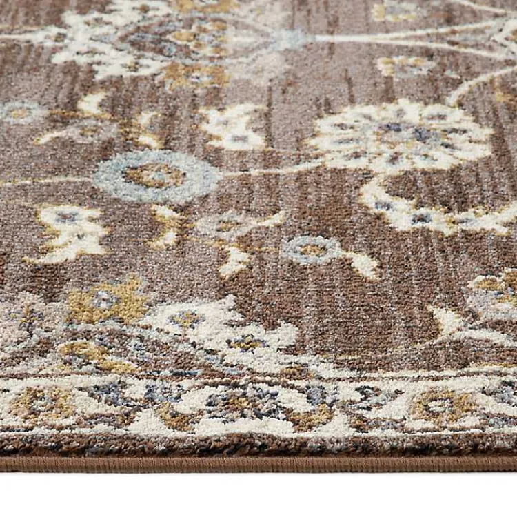 Area Rugs-Kirklands Home Jordan Bea Area Rug, 7x10 Brown