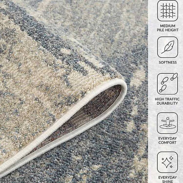 Area Rugs-Kirklands Home Jordan Delia Area Rug, 7x10 Gray