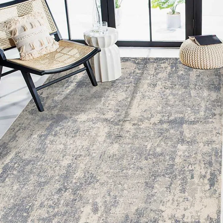 Area Rugs-Kirklands Home Jordan Cary Area Rug, 6x9 Gray