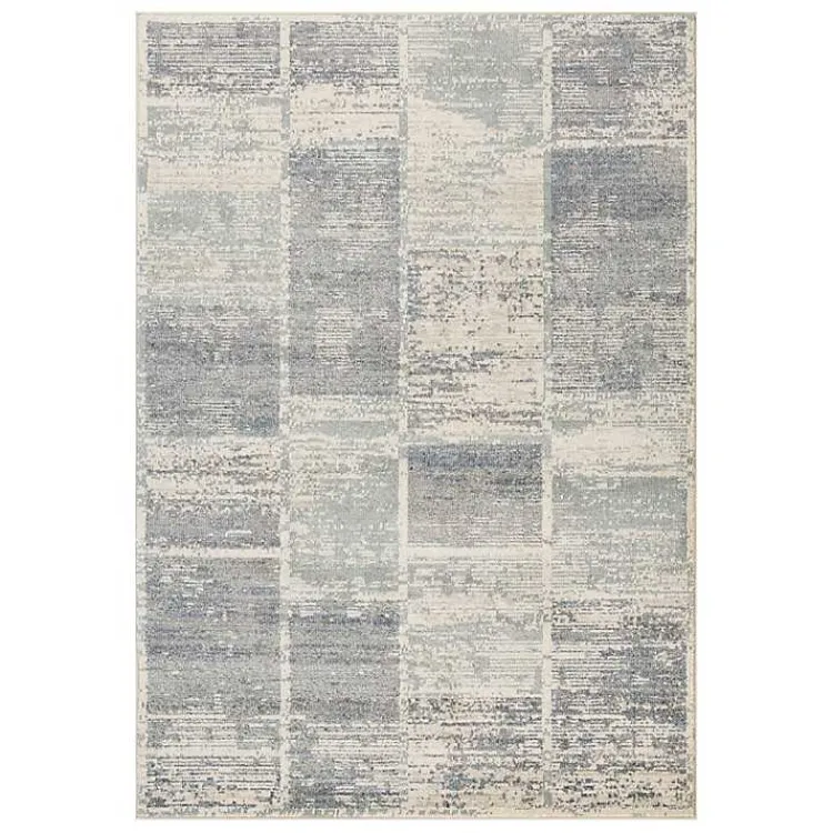 Area Rugs-Kirklands Home Jordan Aly Modern Area Rug, 7x10 Gray