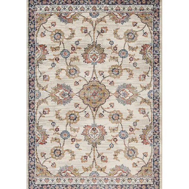 Area Rugs-Kirklands Home Jordan Bea Area Rug, 7x10 Ivory