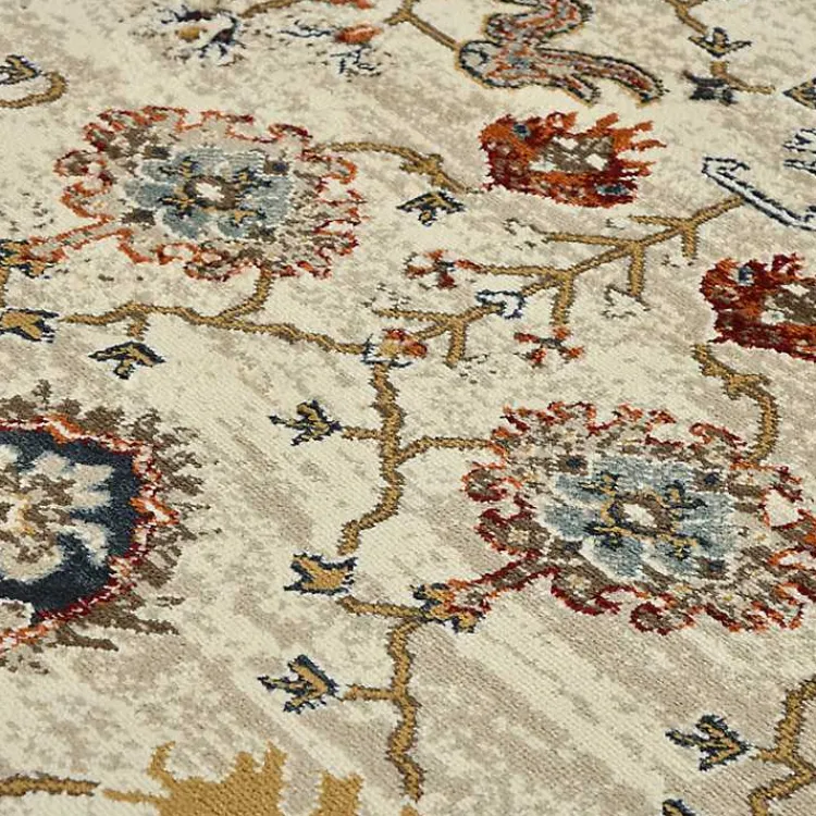 Area Rugs-Kirklands Home Elina Beige Accent Rug, 2x3 Tan