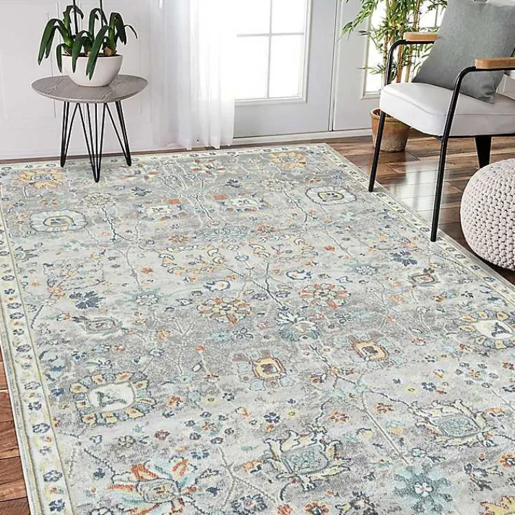 Area Rugs-Kirklands Home Bohemian Hialeah Accent Rug, 2x3 Gray