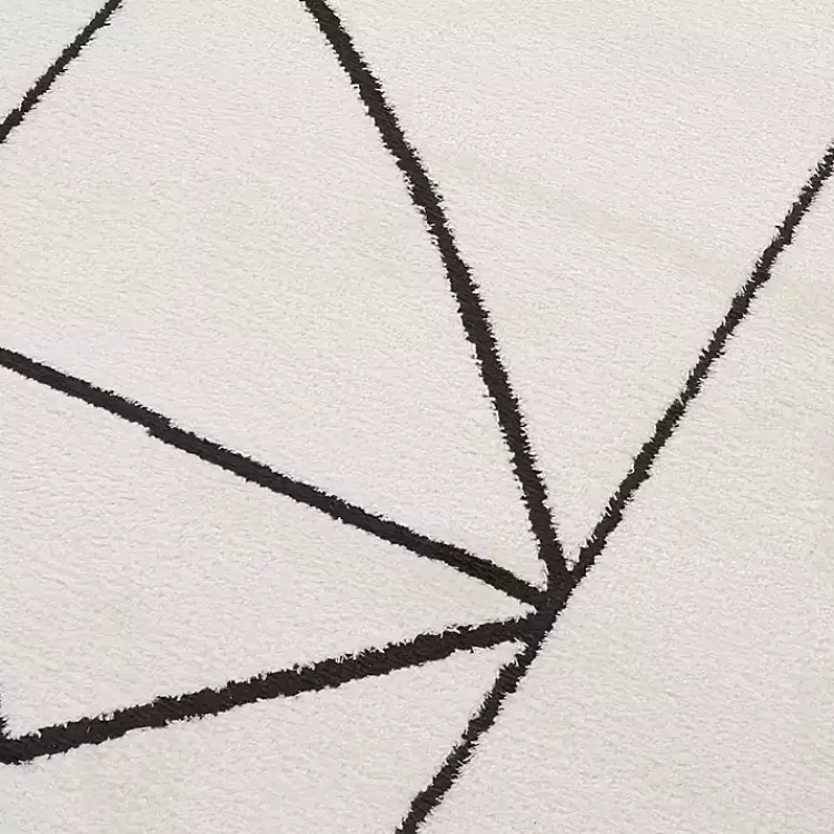 Area Rugs-Kirklands Home Ivory Moroccan Accent Rug, 2x3