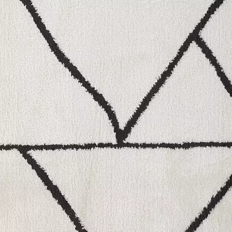 Area Rugs-Kirklands Home Ivory Moroccan Accent Rug, 2x3