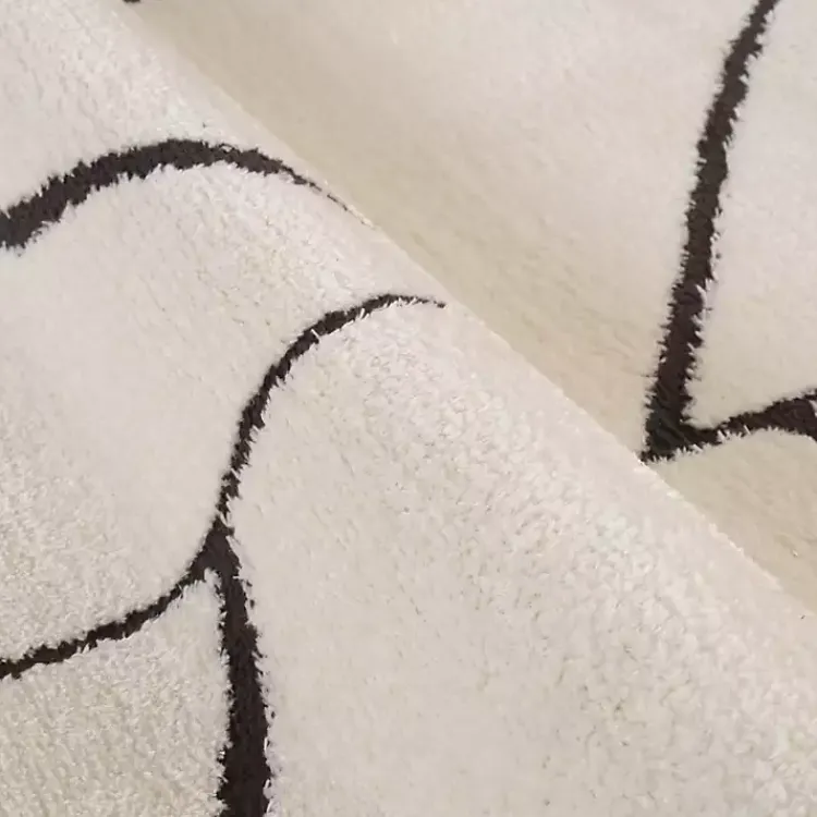 Area Rugs-Kirklands Home Ivory Moroccan Accent Rug, 2x3