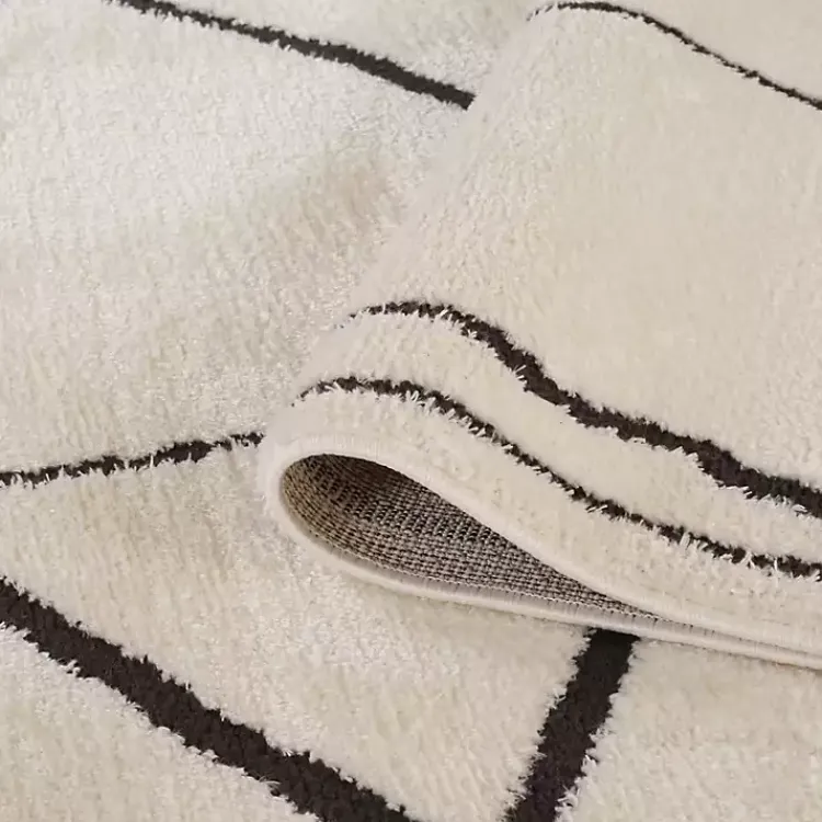 Area Rugs-Kirklands Home Ivory Moroccan Accent Rug, 2x3