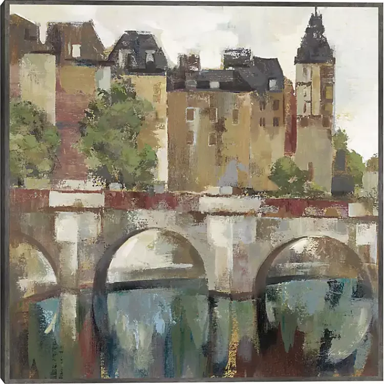 Canvas Art-Kirklands Home Paris Late Summer Framed Canvas Art Print Multi