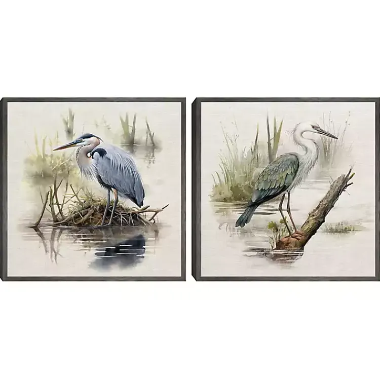 Canvas Art-Kirklands Home Seabird Portrait Framed Canvas Prints, Set of 2 Multi