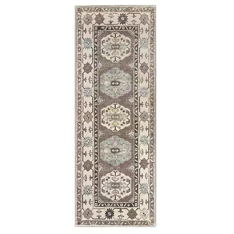 Area Rugs-Kirklands Home Coffee Shary Washable Runner, 2x7