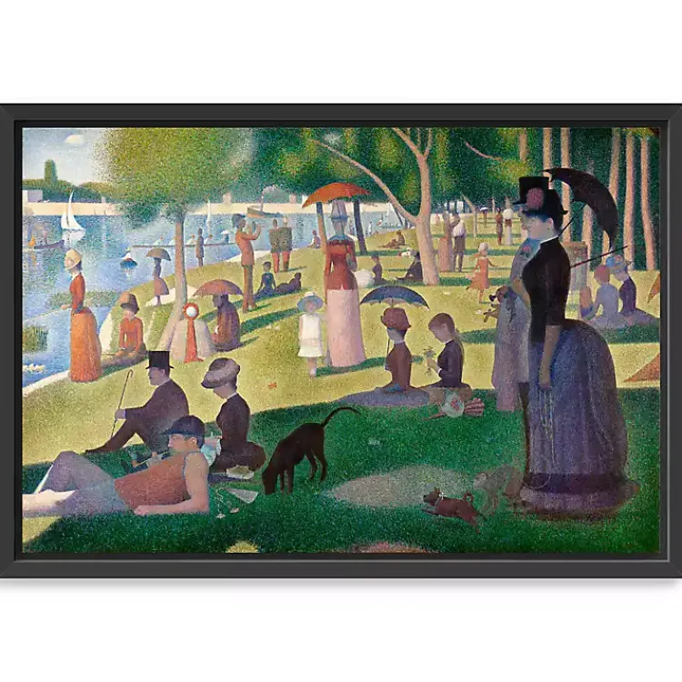 Canvas Art-Kirklands Home A Sunday Afternoon Framed Canvas Art Print Multi