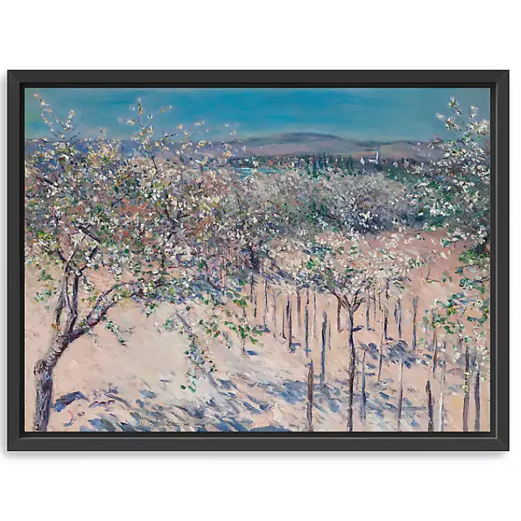 Canvas Art-Kirklands Home Apple Orchard in Bloom Canvas Art Print, 42x32 in.