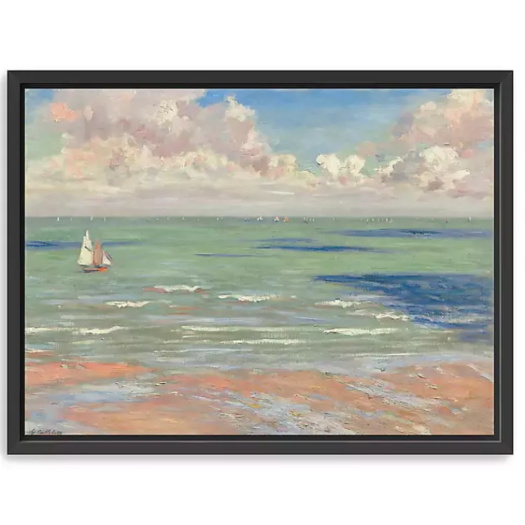 Canvas Art-Kirklands Home Marine Regates a Villers Canvas Print, 26x20 in.