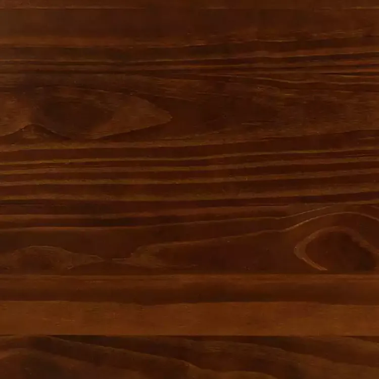 Nightstands-Kirklands Home Walnut Mid-Century Modern Nightstand Brown