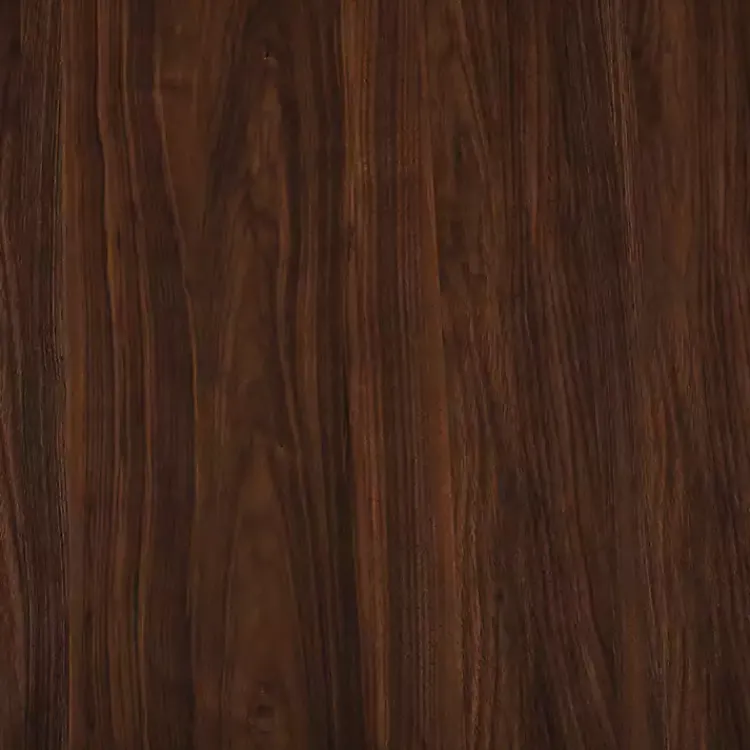 Cabinets & Sideboards-Kirklands Home Walnut Wood Scandinavian 4-Door Sideboard Brown