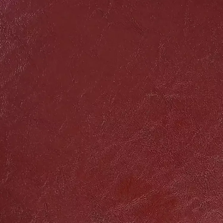 Benches & Ottomans-Kirklands Home Faux Leather Jessy Storage Ottoman Red