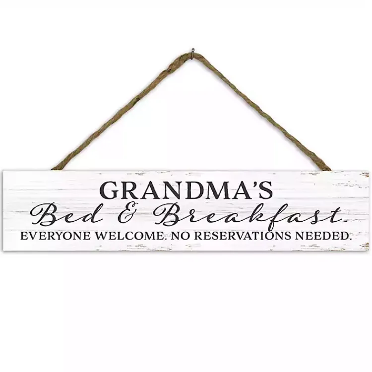 Wall Quotes & Signs-Kirklands Home Personalized Bed & Breakfast Wall Plaque