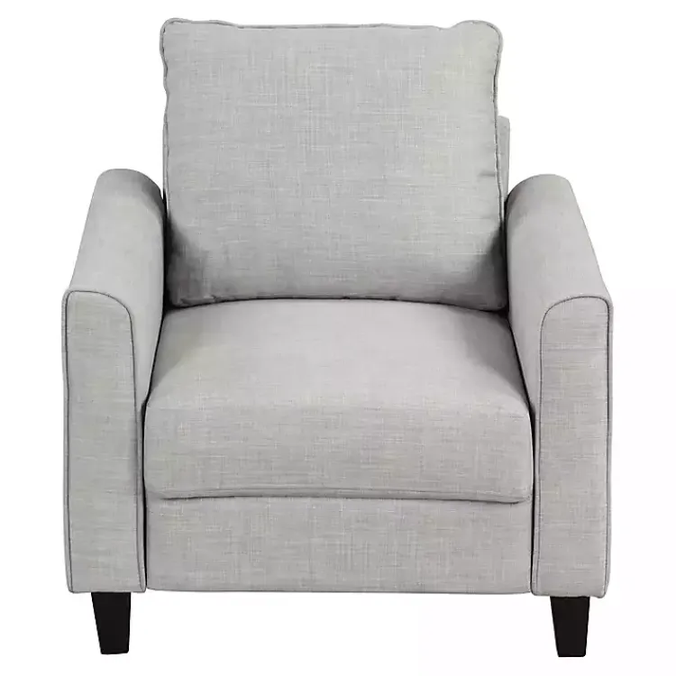 Accent Chairs-Kirklands Home Upholstered Jorden Accent Chair Gray
