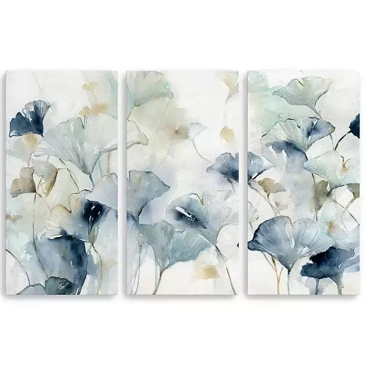 Canvas Art-Kirklands Home Glorious Ginko Canvas Art Prints, Set of 3