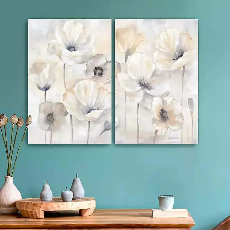 Canvas Art-Kirklands Home Poppy Garden Landscape Canvas Art Prints, 16x24