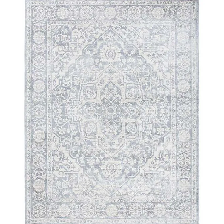 Area Rugs-Kirklands Home Brentwood Traditional Area Rug, 8x10 Gray
