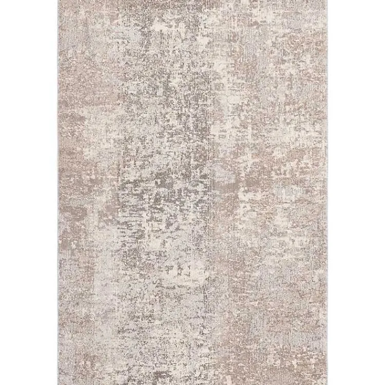Area Rugs-Kirklands Home Beige Madison Abstract Area Rug, 5x7 Tan