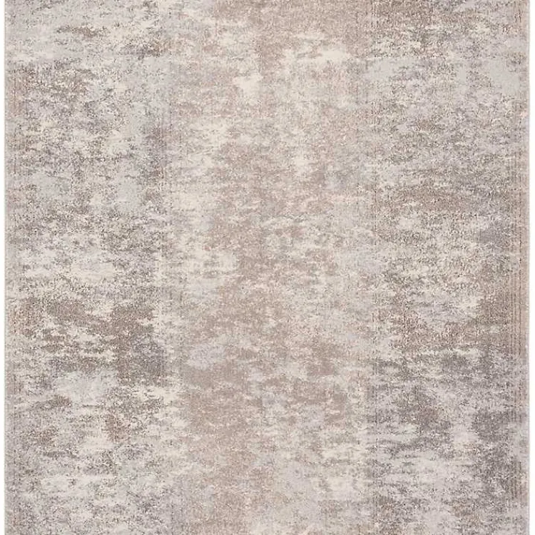 Area Rugs-Kirklands Home Beige Madison Abstract Area Rug, 6x6 Tan