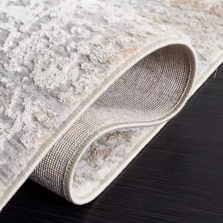 Area Rugs-Kirklands Home Gray Parker Textured Area Rug, 6x6