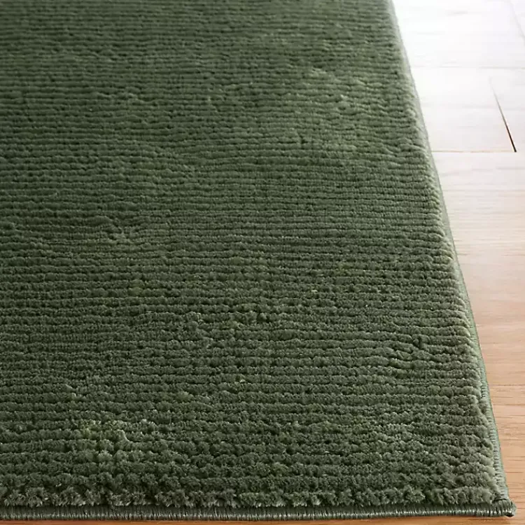 Area Rugs-Kirklands Home Solid Revive Area Rug, 6x6 Green