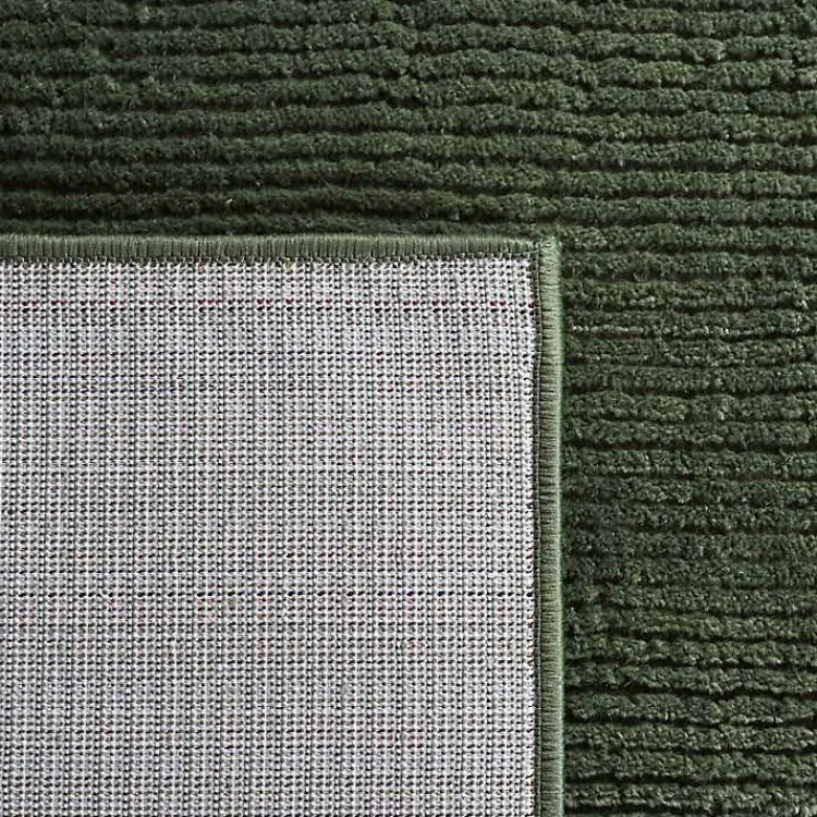 Area Rugs-Kirklands Home Solid Revive Area Rug, 6x6 Green