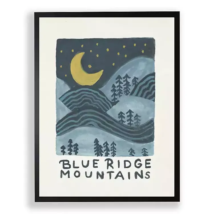 Framed Art-Kirklands Home Blue Ridge Mountains Framed Art Print