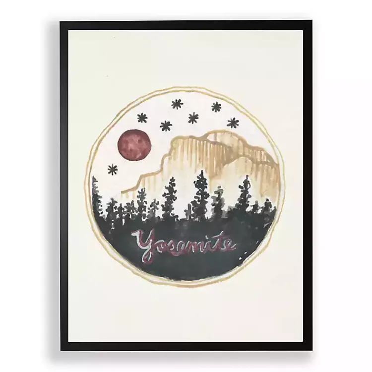 Framed Art-Kirklands Home Yosemite National Park Framed Art Print