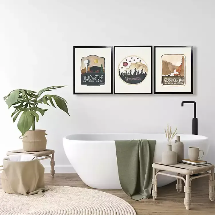 Framed Art-Kirklands Home Yosemite National Park Framed Art Print