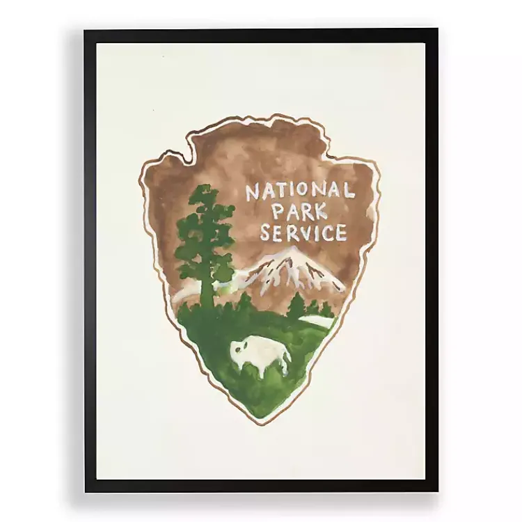 Framed Art-Kirklands Home National Park Service Framed Art Print
