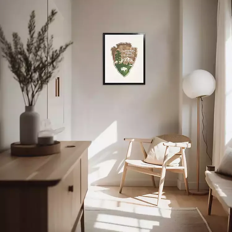 Framed Art-Kirklands Home National Park Service Framed Art Print