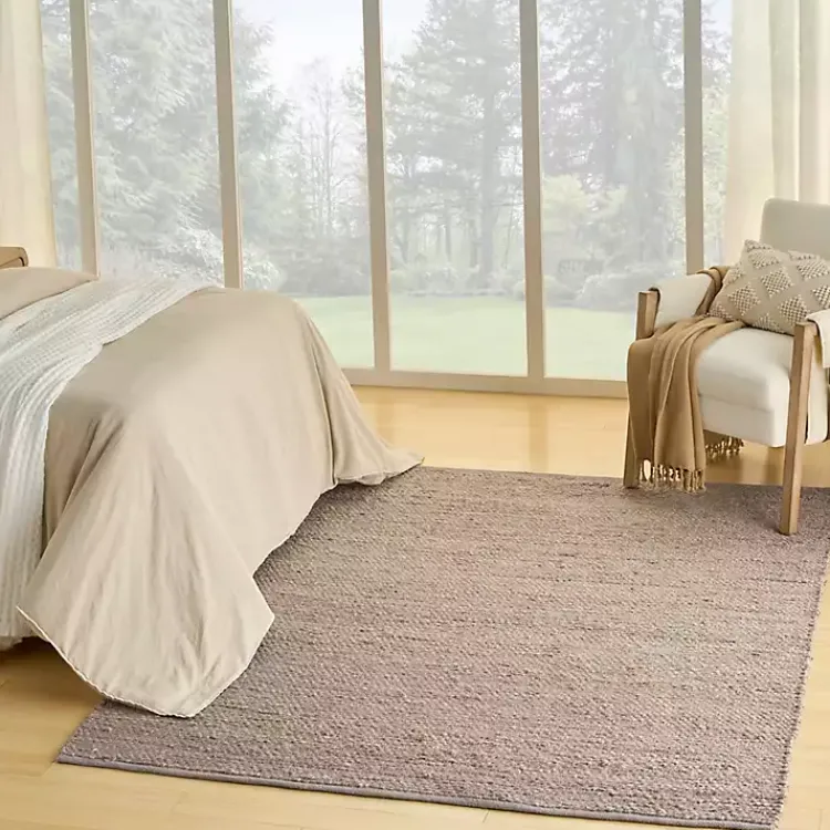 Area Rugs-Kirklands Home Jaxon Natural Jute Area Rug, 4x6 Gray