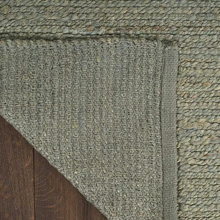 Area Rugs-Kirklands Home Jaxon Sage Natural Jute Area Rug, 4x6 Green