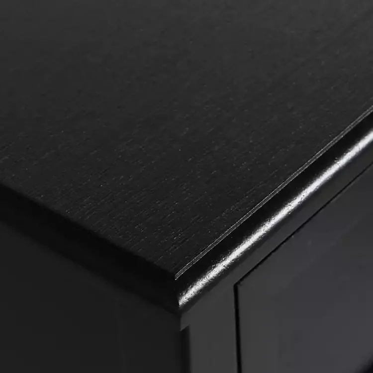 Accent & End Tables-Kirklands Home 3-Drawer Winnie Accent Table Black